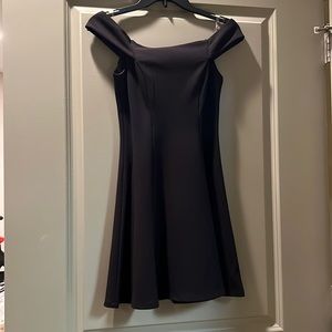 Junior girls off shoulder dress